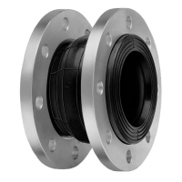 Антивибрационный компенсатор серии TLV, TAFLINE, DN050 PN16, EPDM, фланцевый