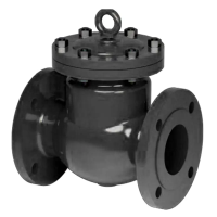 Клапан обратный поворотный фланцевый, серии TL53, TAFLINE, DN100 PN16