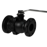 Кран шаровой полнопроходной фланцевый, серии TL33-PTFE, Tafline (Тафлайн), DN100 PN16, чугунный с рукояткой