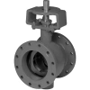 Кран эксцентриковый полусферический-TL34-F-TAFLINE, DN150 PN16, фланцевый