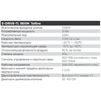 Электропривод для клапанов TL2V,TL3V-E-DRIVE-TL-1800N 220V-Tafline (Тафлайн) Тафлайн